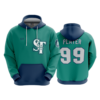 1466 FD Hoody STICK-TALK-TEAL