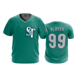 1466 FD Sport V-Neck MENS STICK-TALK-TEAL