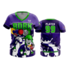 869 FD Womens V-Neck BDBK