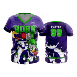 869 FD Womens V-Neck BDBK