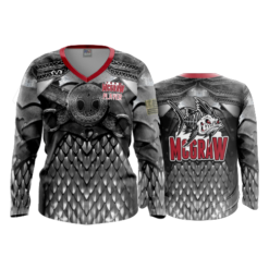 2229 FD Womens V-Neck Longsleeve TEAM-MCGRAW