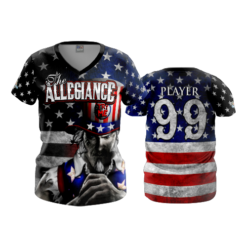 2244 FD Womens V-Neck THE-ALLEGIANCE