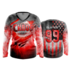 1374 FD Womens V-Neck Longsleeve CHAOS