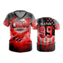 1374 FD Womens V-Neck CHAOS