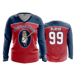 2247 FD Womens V-Neck Longsleeve AVERAGE-DADS
