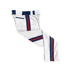 1598 CL WHITE CUSTOM BRAID MENS PANT AVERAGE-DADS