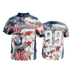 2250 FD Quarter Zip Batting Jacket SS RAMPAGE