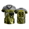 2258 FD Womens V-Neck DOW-ELECTRIC