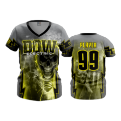 2258 FD Womens V-Neck DOW-ELECTRIC