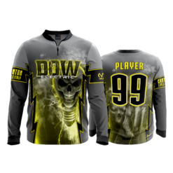 2258 FD Quarter Zip Batting Jacket LS DOW-ELECTRIC