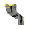 1597 CL CHARCOAL CUSTOM BRAID MENS PANT DOW-ELECTRIC