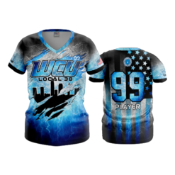 2257 FD Womens V-Neck WCU
