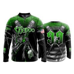 2272 FD Quarter Zip Batting Jacket LS SO-CAL-VOODOO
