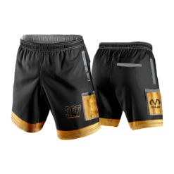1727 LIGHTWEIGHT MICROFIBER 160gsm SHORT 307-MISFITS-GOLD