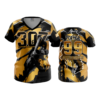 1727 FD Womens V-Neck 307-MISFITS-GOLD
