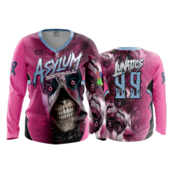 2276 FD Womens V-Neck Longsleeve LUNATICS