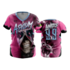 2276 FD Womens V-Neck LUNATICS