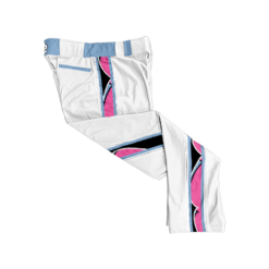 2276 CL WHITE CUSTOM BRAID MENS PANT LUNATICS