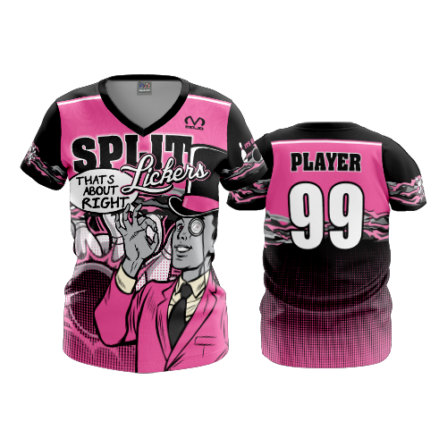 2273 FD Womens V-Neck SPLIT-LICKERS