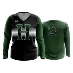 2235 FD Womens V-Neck Longsleeve - CL HUNTINGTON