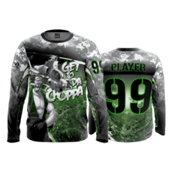 2230 FD Long Sleeve MENS GET-TO-DA-CHOPPA-GREEN
