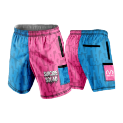 1852 LIGHTWEIGHT MICROFIBER 160gsm SHORT SUICIDE-SQUAD-PINK