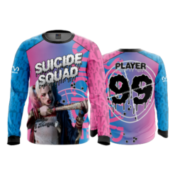 1852 FD Long Sleeve MENS SUICIDE-SQUAD-PINK
