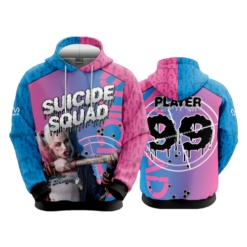 1852 FD Hoody SUICIDE-SQUAD-PINK