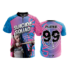 1852 FD Quarter Zip Batting Jacket SS SUICIDE-SQUAD-PINK