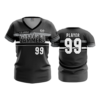 2296 FD Womens V-Neck COLUMBUS-JAMMERS-BLACK