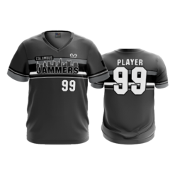 2296 FD Sport V-Neck MENS COLUMBUS-JAMMERS-BLACK