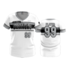 2296 FD Womens V-Neck COLUMBUS-JAMMERS-WHITE