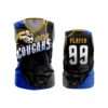 1092 FD Womens V-Neck Sleeveless WCH-COUGARS