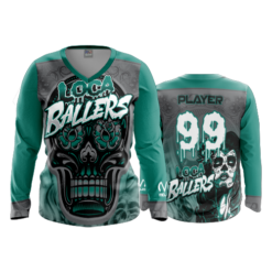 2283 FD Womens V-Neck Longsleeve LOCA-BALLERS