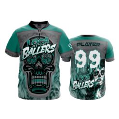 2283 FD Quarter Zip Batting Jacket SS LOCA-BALLERS