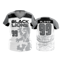 2285 FD Womens V-Neck BLACK-LIONS