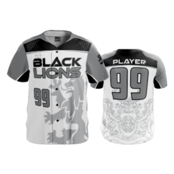 2285 FD ProTek Mens Full Button Down BLACK-LIONS