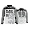 2285 FD Quarter Zip Batting Jacket LS BLACK-LIONS