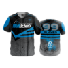 2293 FD ProTek Mens Full Button Down HIGH-DESERT-SOFTBALL-BLACK