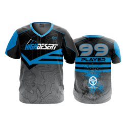 2293 FD Sport V-Neck MENS HIGH-DESERT-SOFTBALL-BLACK