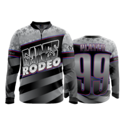 2299 FD Quarter Zip Batting Jacket LS VILLIAGE-LIMITS-GAINES-RODEO
