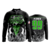 2199 FD Quarter Zip Batting Jacket LS OUTLAWZ
