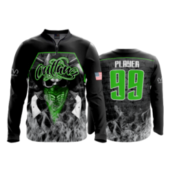 2199 FD Quarter Zip Batting Jacket LS OUTLAWZ