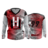 2289 FD Womens V-Neck Longsleeve HUBBARD-HOMES