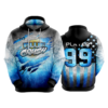 2286 FD Hoody BLUE-CRUSH
