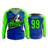 2305 FD Womens V-Neck Longsleeve SCREAMING-PELICANS-FLO-FLO INK + $5
