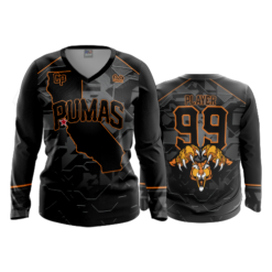 1989 FD Womens V-Neck Longsleeve CP-PUMAS-BLACK