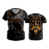 1989 FD Womens V-Neck CP-PUMAS-BLACK