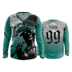 2294 FD Womens V-Neck Longsleeve LOS-PISTOLEROS