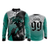 2294 FD Quarter Zip Batting Jacket LS LOS-PISTOLEROS